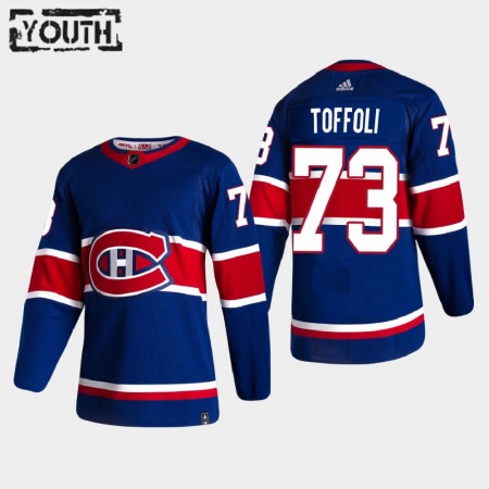 Montreal Canadiens Tyler Toffoli 73 2020-21 Reverse Retro Authentic Shirt - Kinderen